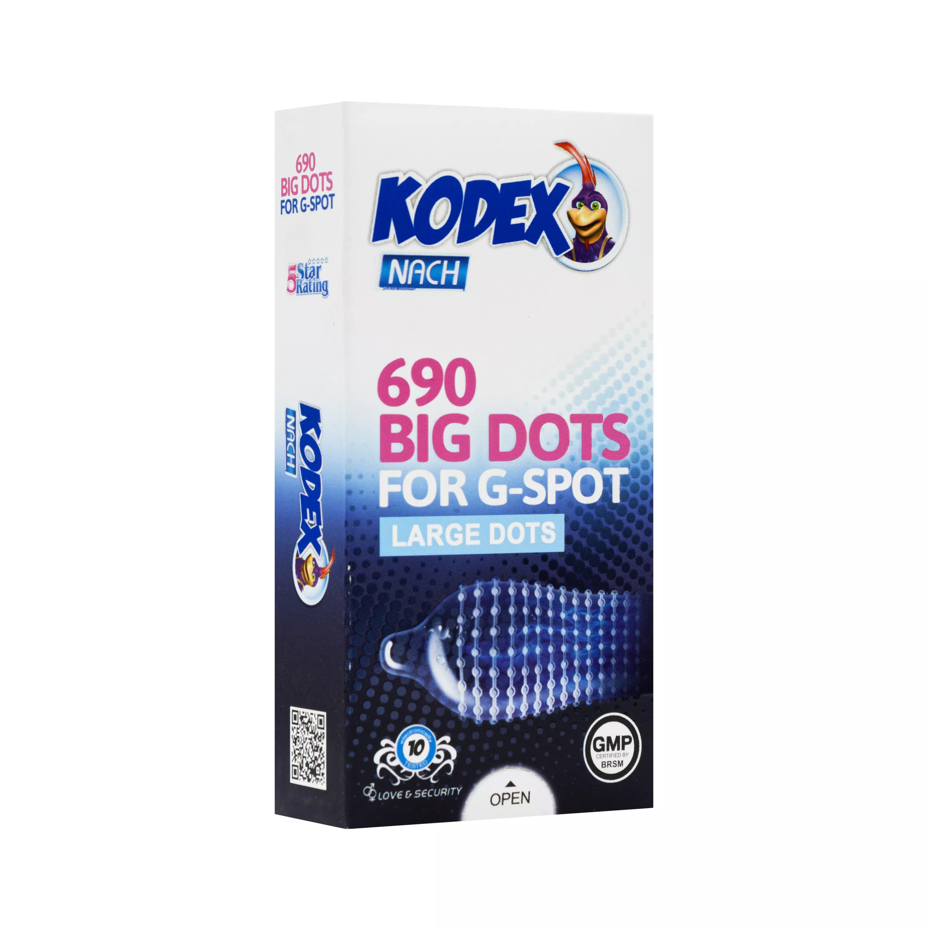 کاندوم BIG Dots 690 G-Spot 10 pcs ناچ کدکس