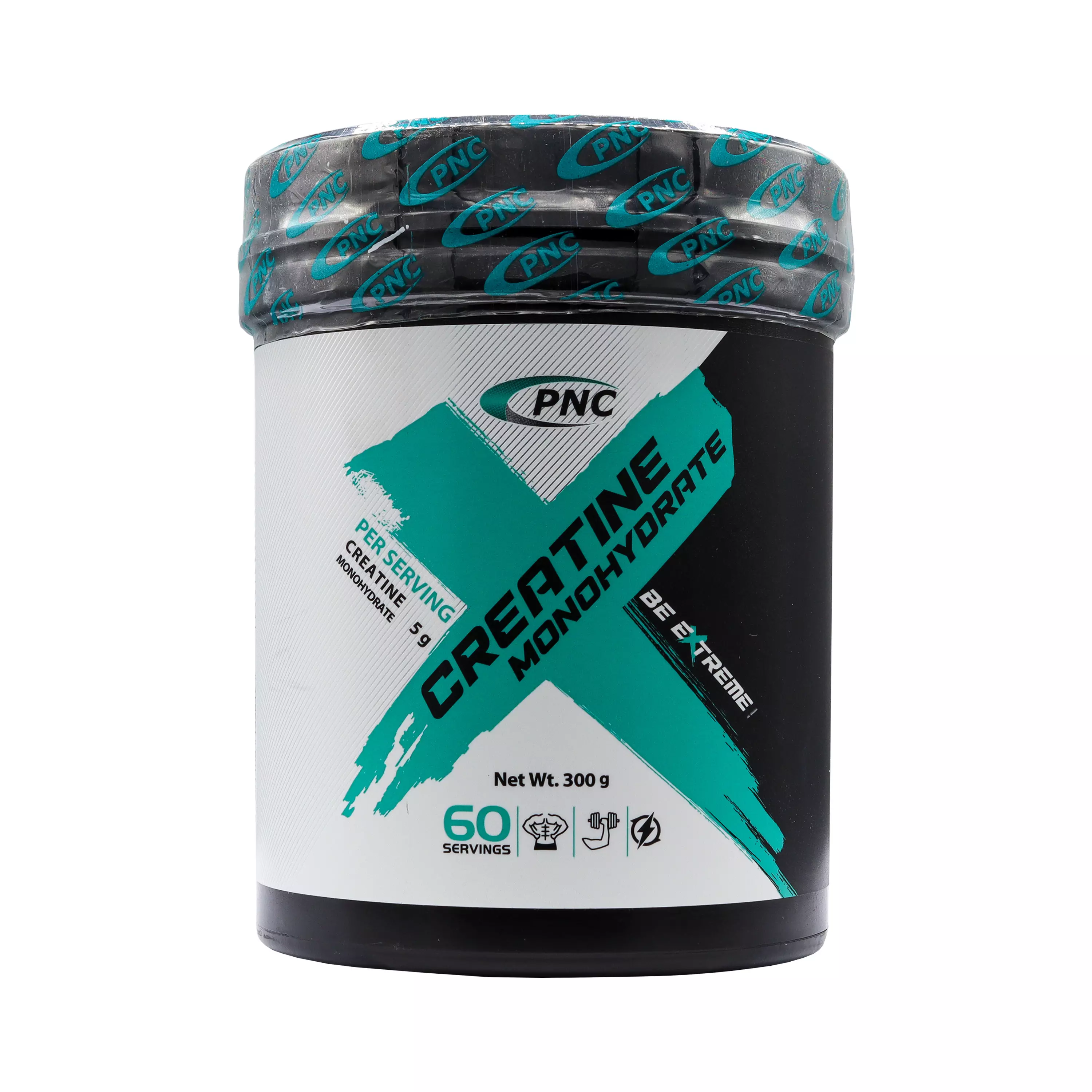 پودر کراتین مونوهیدرات 300 گرمی پی ان سی کارن