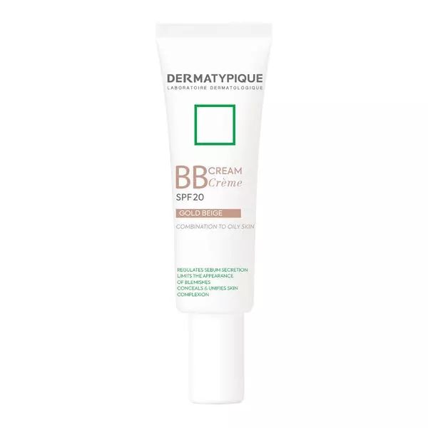 بی بی کرم SPF20 بژ طلایی درماتیپیک