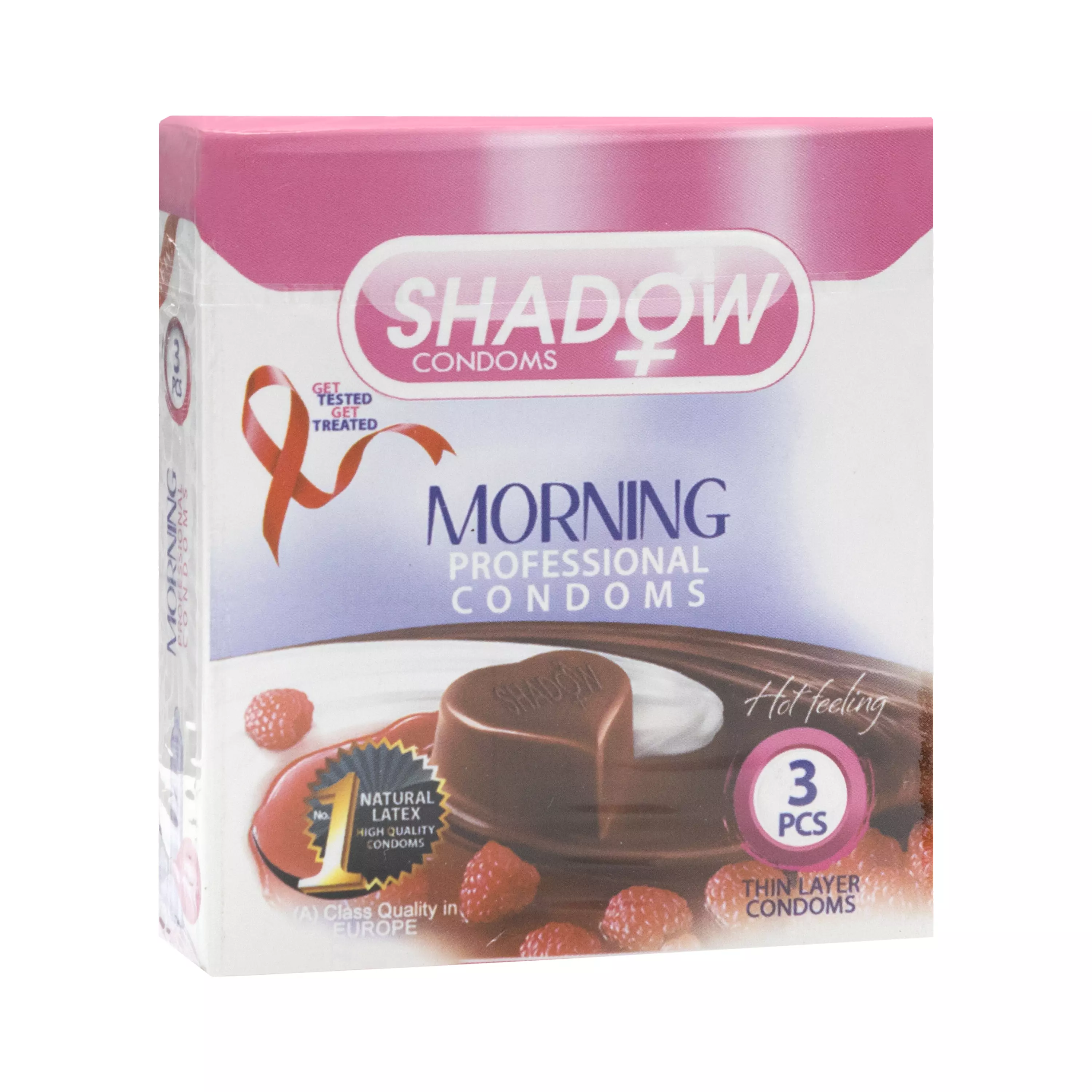 کاندوم morning بسته 3 عددی شادو